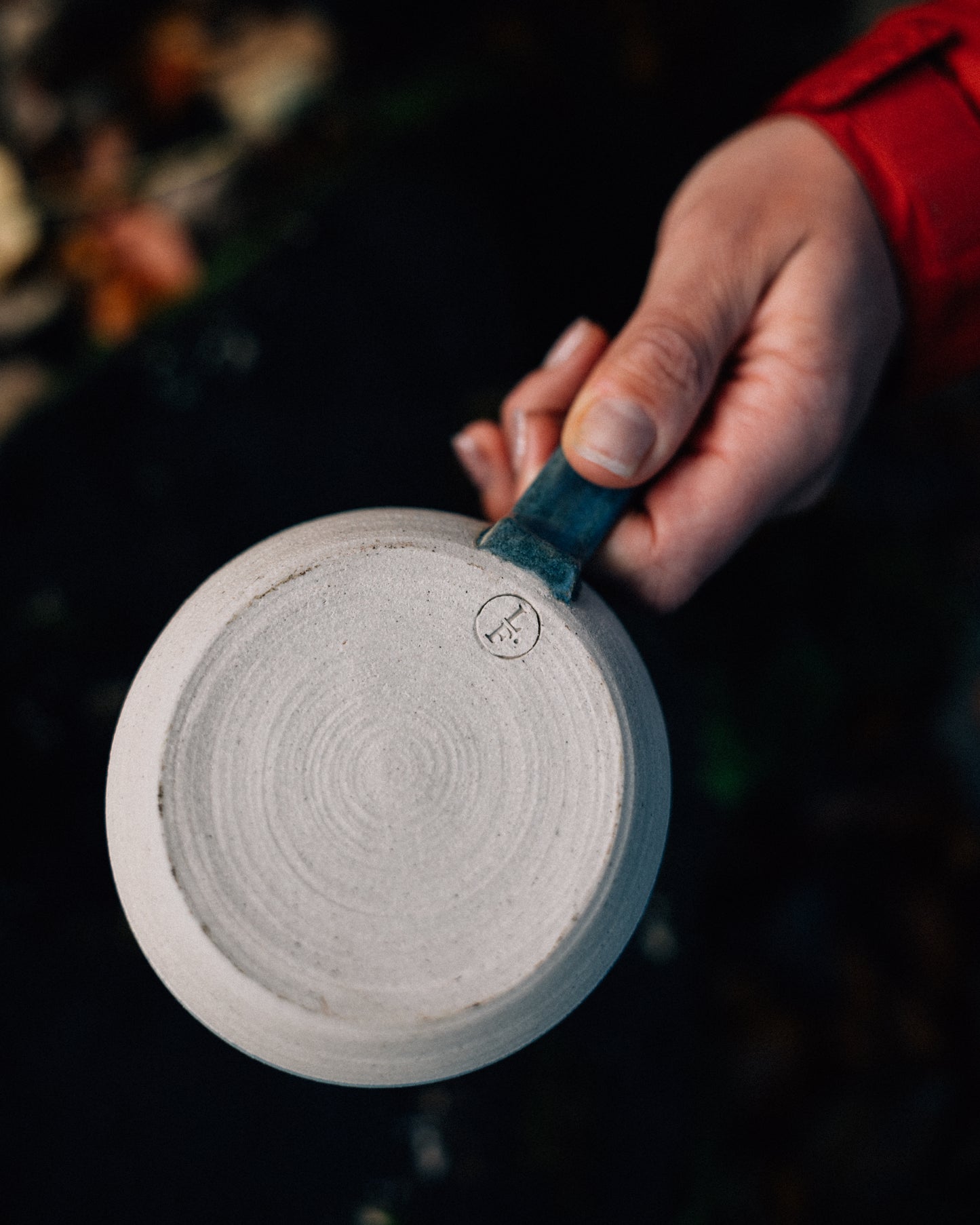 Handmade Curved Mug Inspired by the Isle of Harris