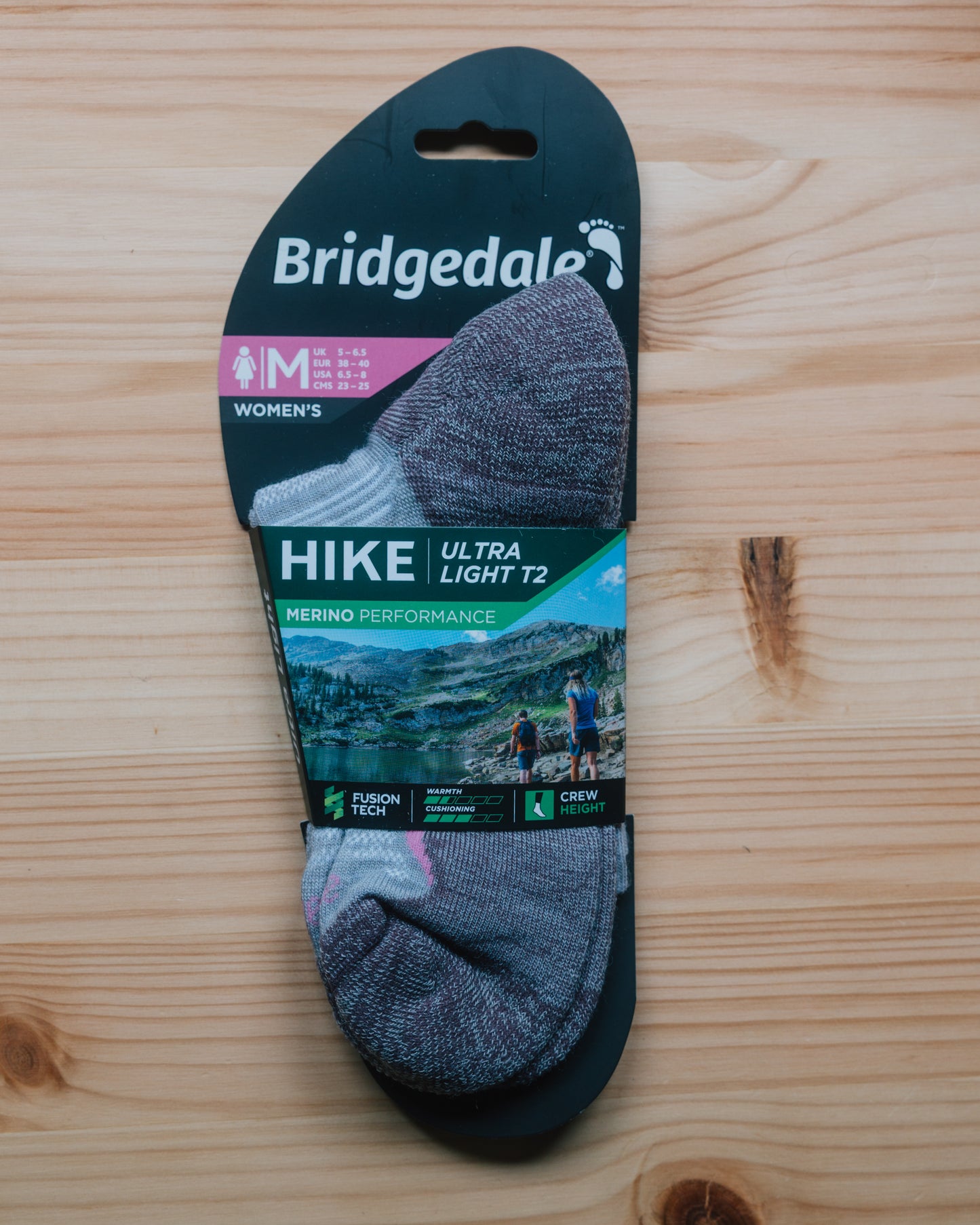 Bridgedale Women's Hike Ultra Light Merino Socks