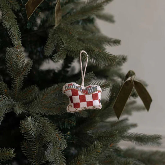 Sleigh Christmas Tree Decoration